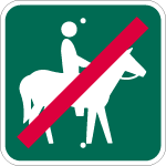 no horse