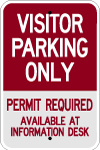  custom visitor parking signs